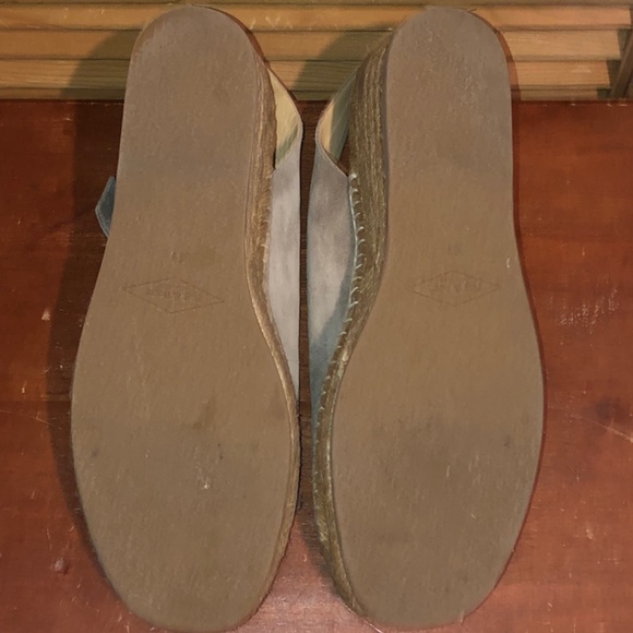 Rag & Bone Suede Leather Wedge Sandals - Picture 9 of 10